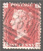 Great Britain Scott 33 Used Plate 146 - EH